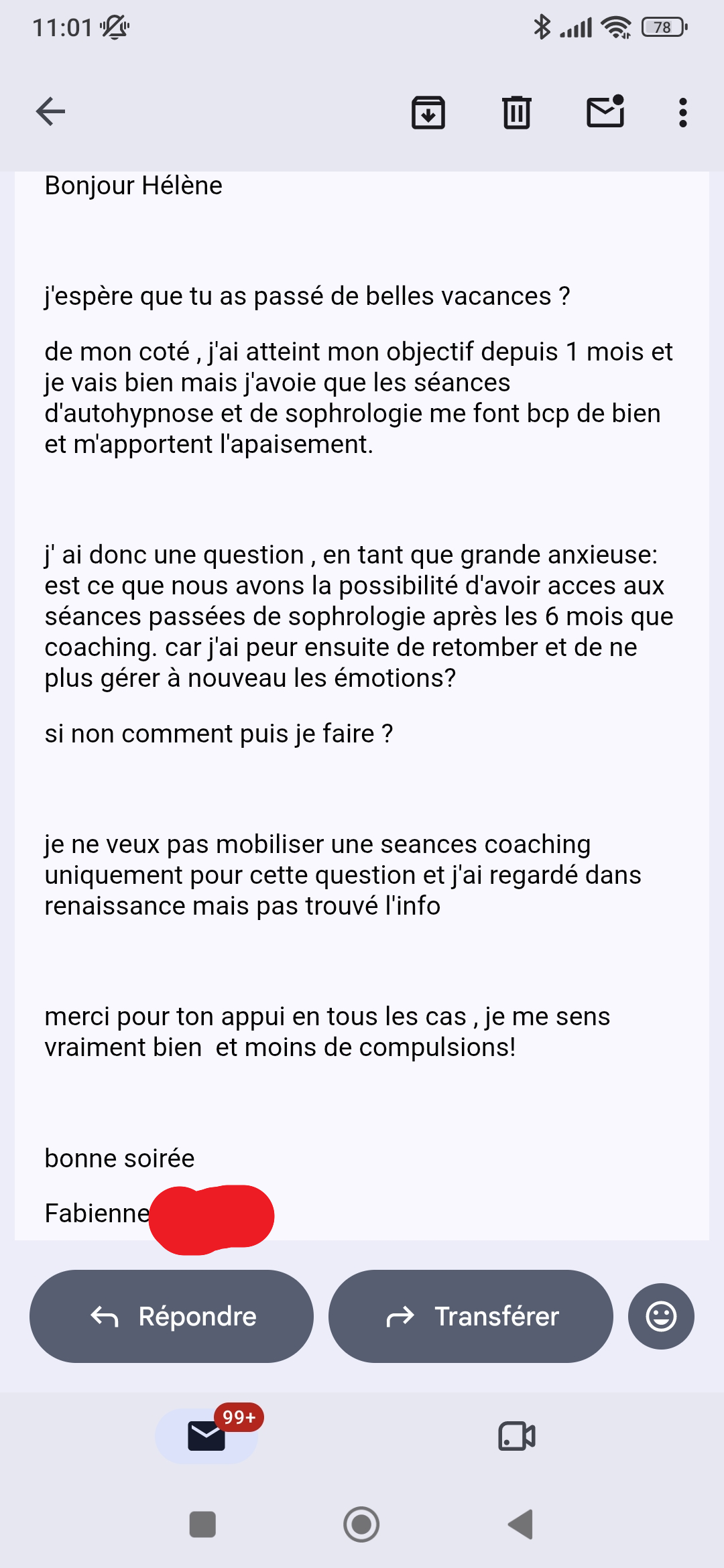 Avis hélène Caroff nutritionniste quimper